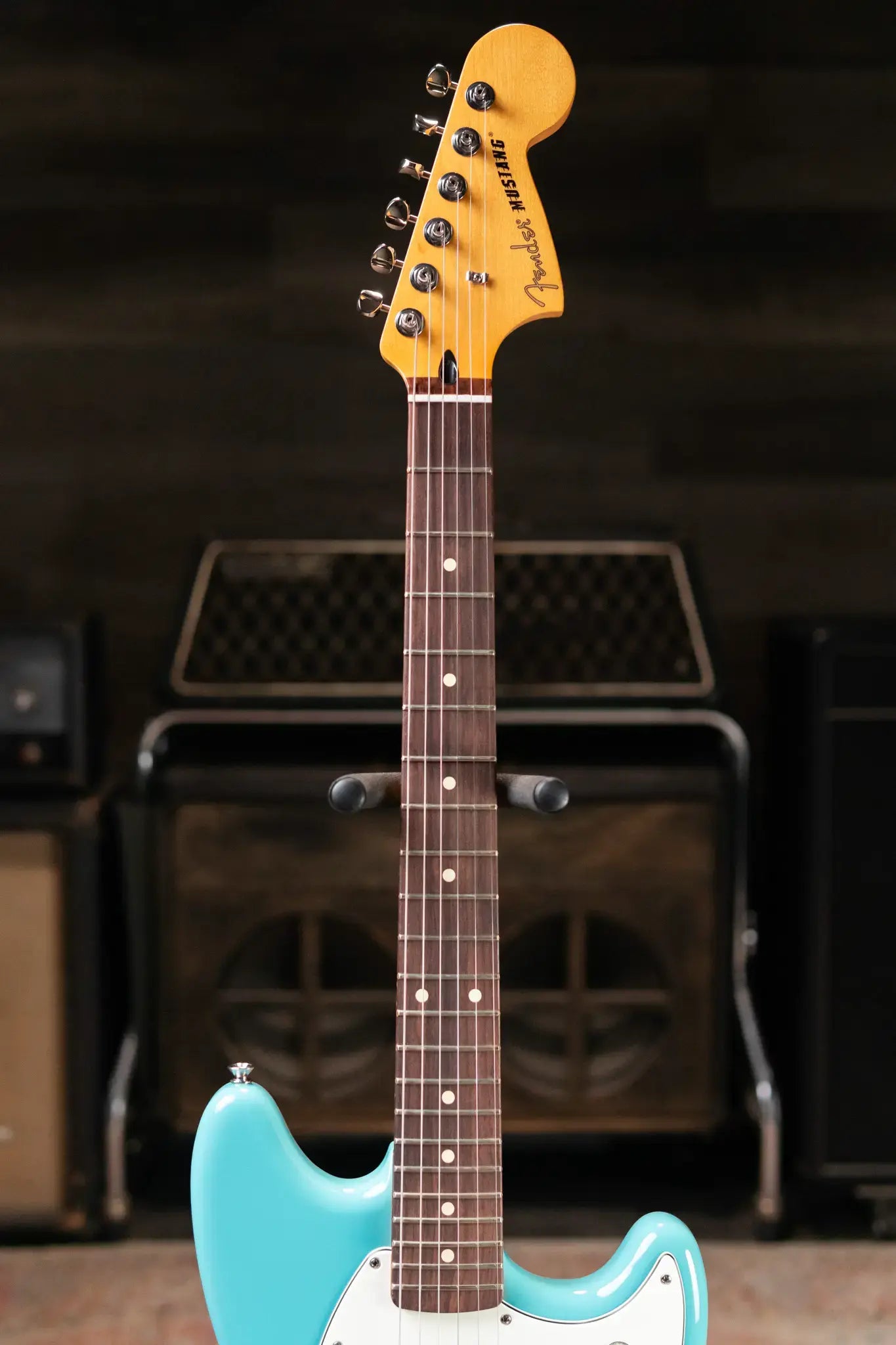 Fender Player II Mustang Electric Guitar - Aquatone Blue