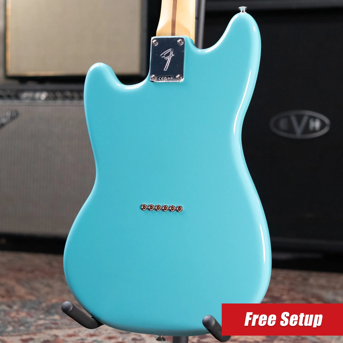 Fender Player II Mustang Electric Guitar - Aquatone Blue