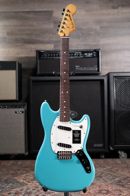 Fender Player II Mustang Electric Guitar - Aquatone Blue