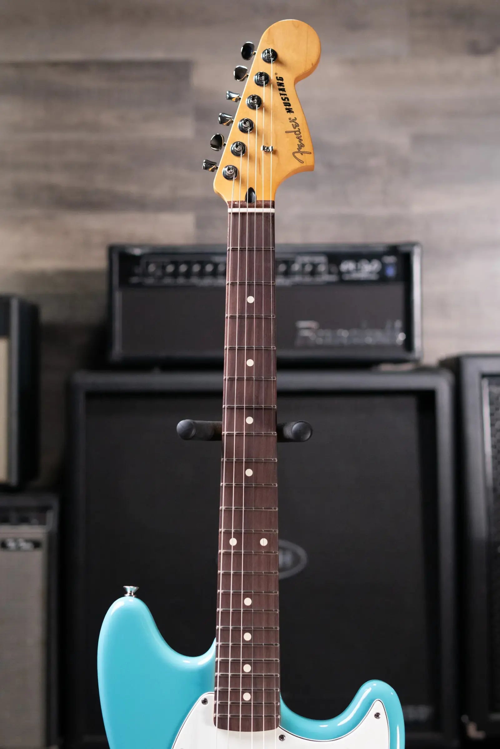 Fender Player II Mustang Electric Guitar - Aquatone Blue