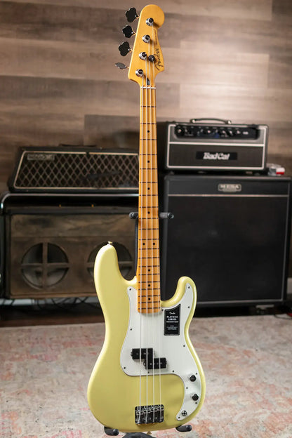 Fender Player II Precision Bass Maple Fingerboard - Hialeah Yellow