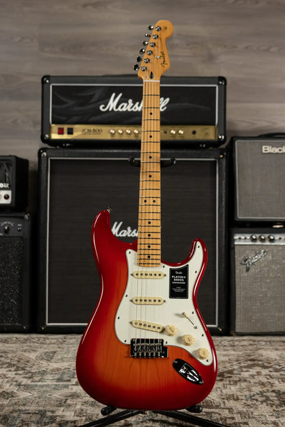 Fender Player II Stratocaster Electric Guitar - Aged Cherry Burst