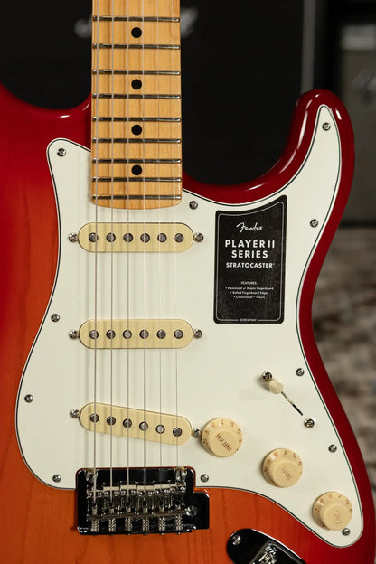 Fender Player II Stratocaster Electric Guitar - Aged Cherry Burst
