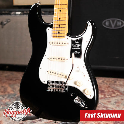 Fender Player II Stratocaster Electric Guitar - Black