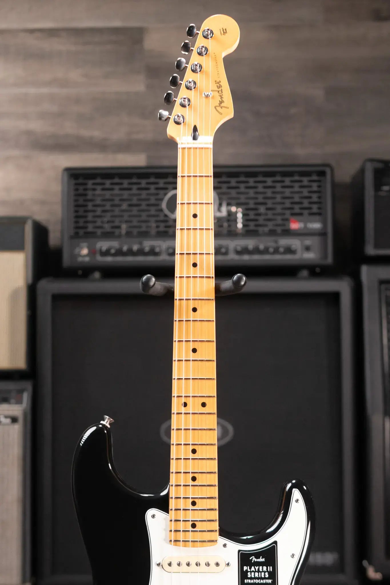 Fender Player II Stratocaster Electric Guitar - Black
