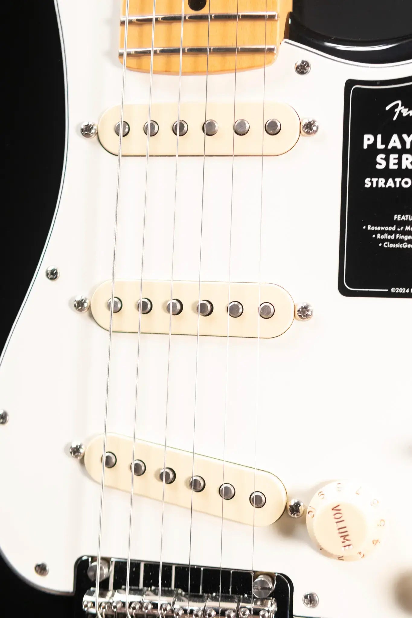 Fender Player II Stratocaster Electric Guitar - Black