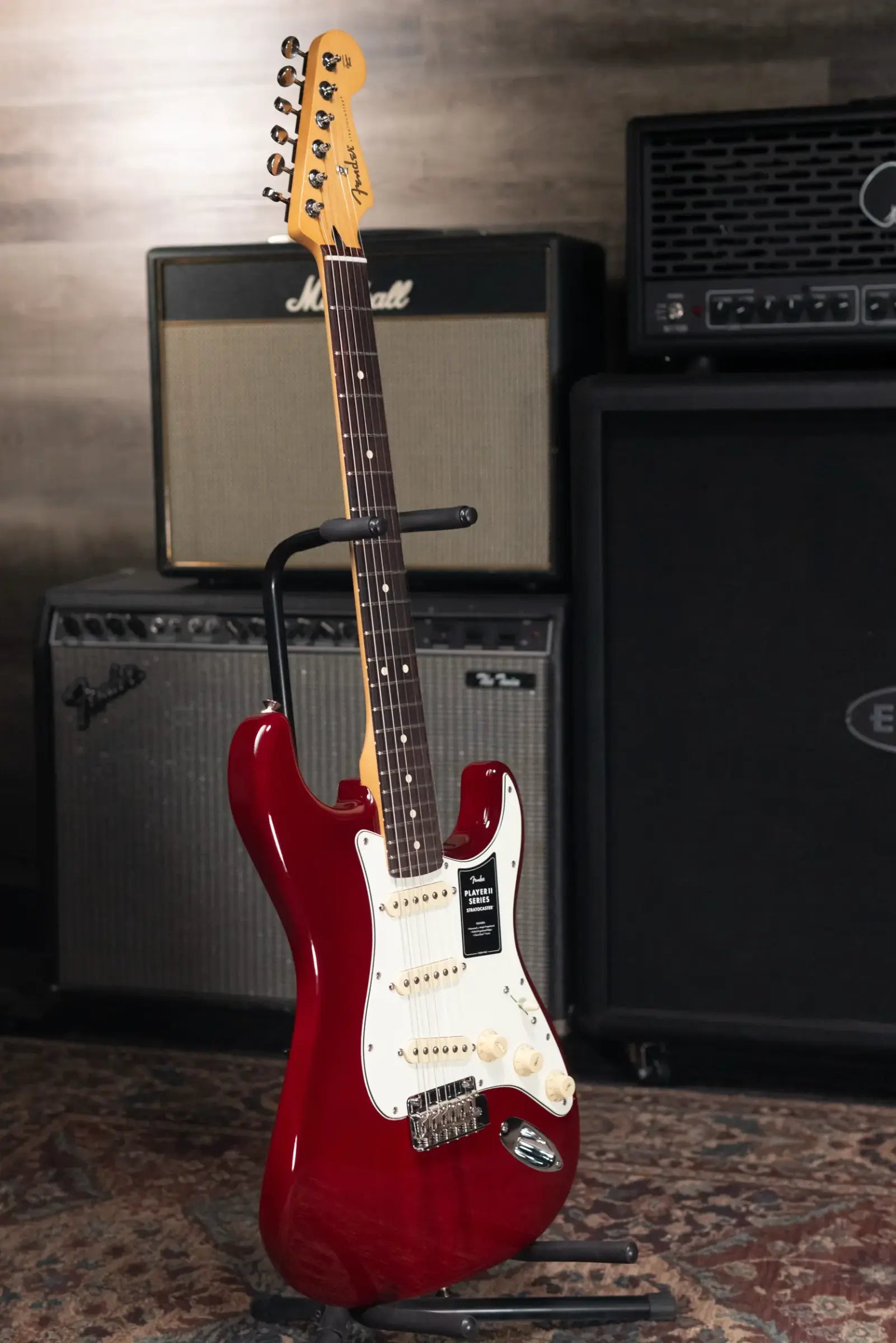 Fender Player II Stratocaster Electric Guitar - Transparent Cherry Burst