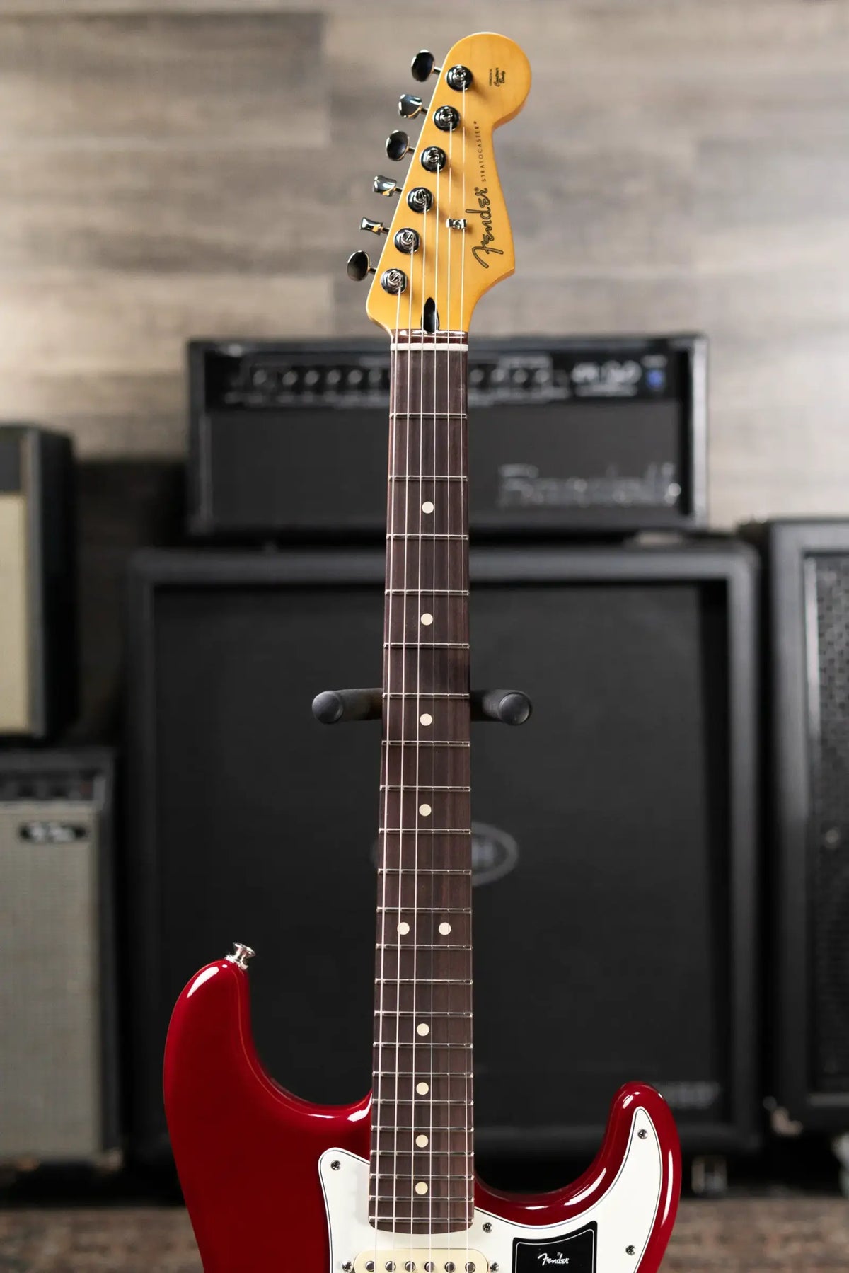 Fender Player II Stratocaster Electric Guitar - Transparent Cherry Burst - Demo