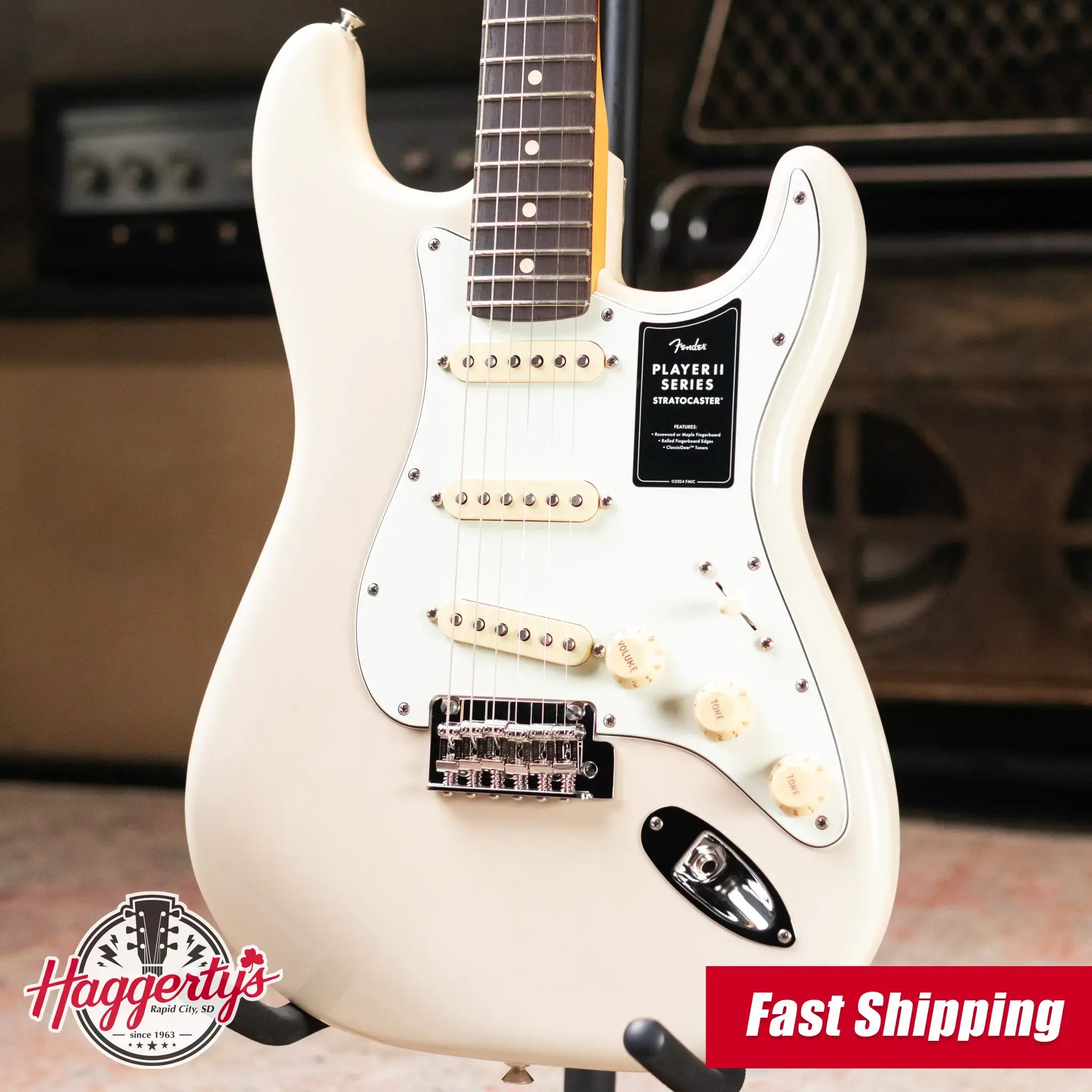 Fender Player II Stratocaster Electric Guitar - White Blonde
