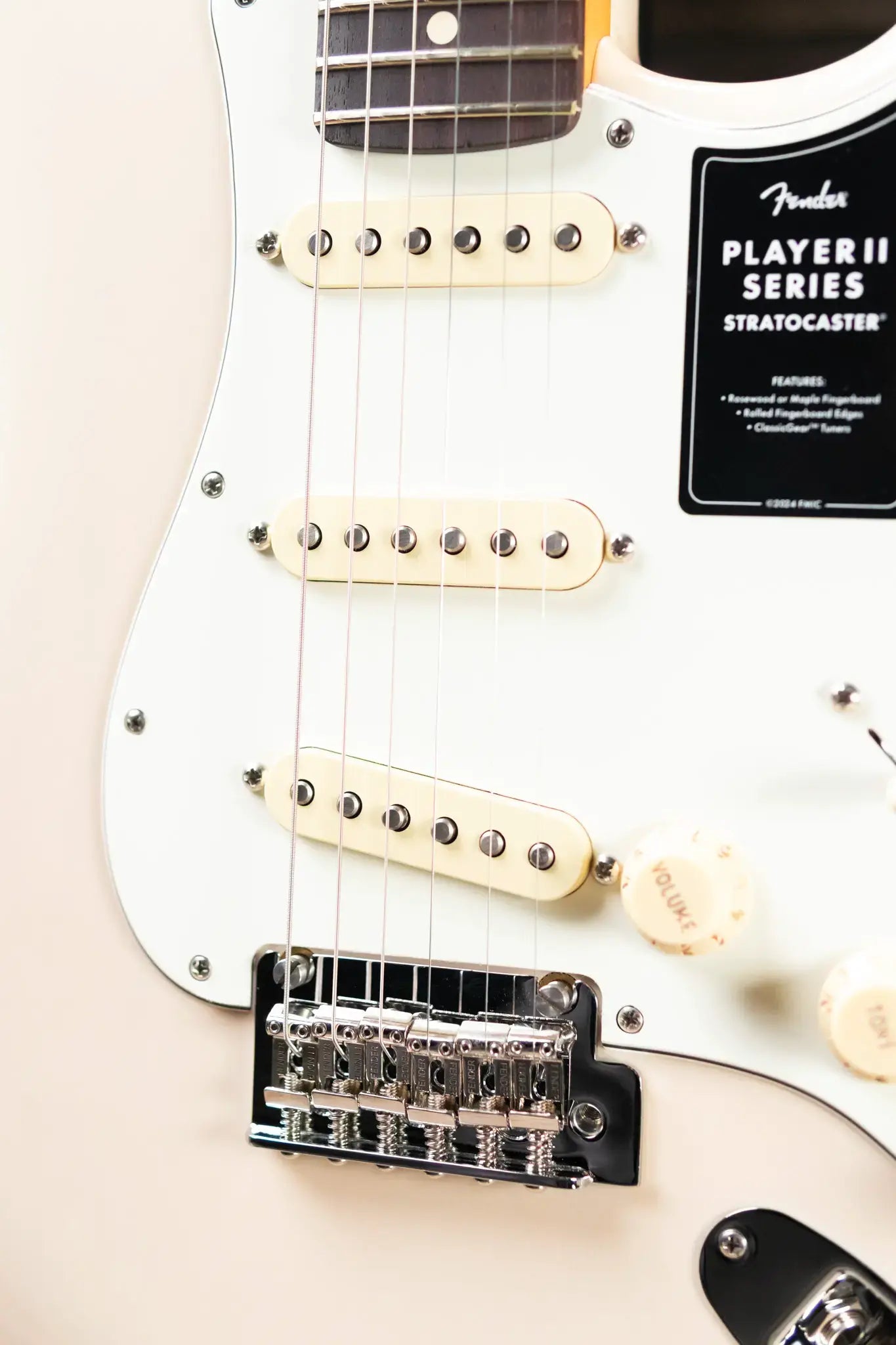 Fender Player II Stratocaster Electric Guitar - White Blonde