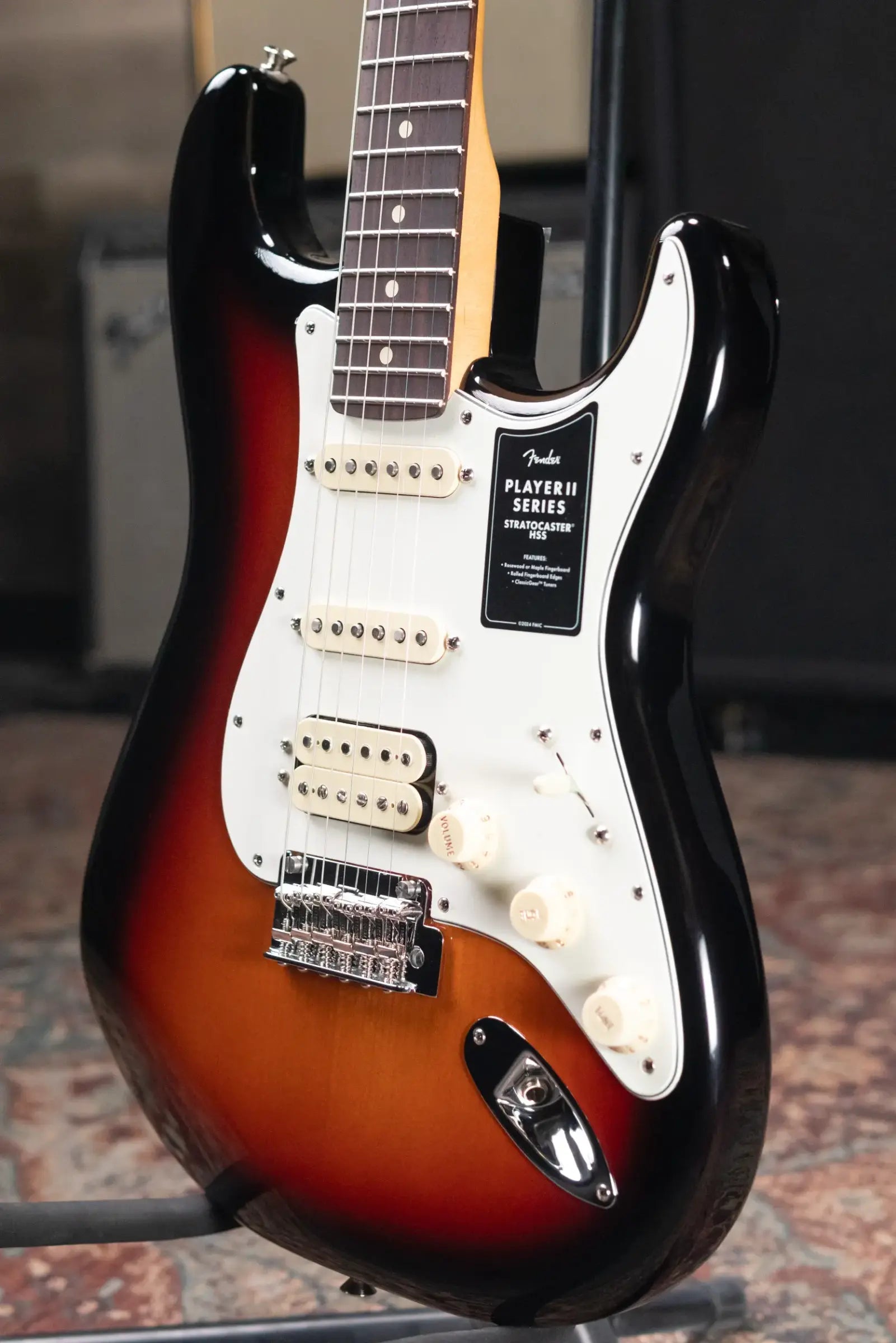 Fender Player II Stratocaster HSS Electric Guitar - 3-Color Sunburst