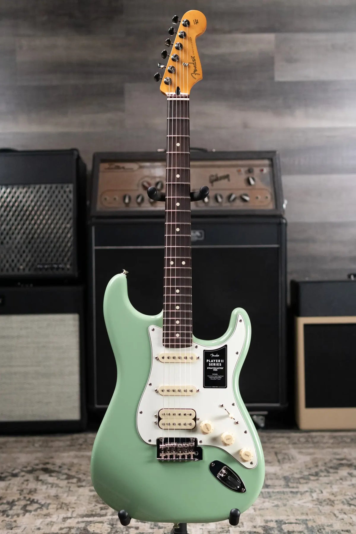 Fender Player II Stratocaster HSS Electric Guitar - Birch Green - Demo