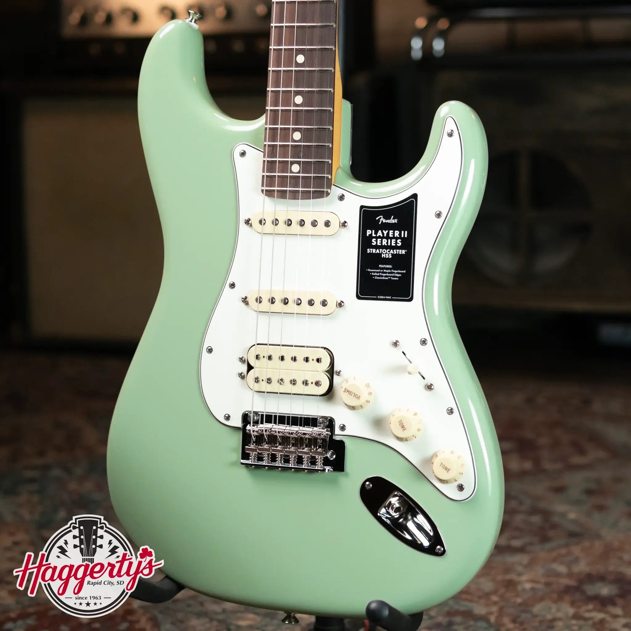 Fender Player II Stratocaster HSS Rosewood Fingerboard - Birch Green
