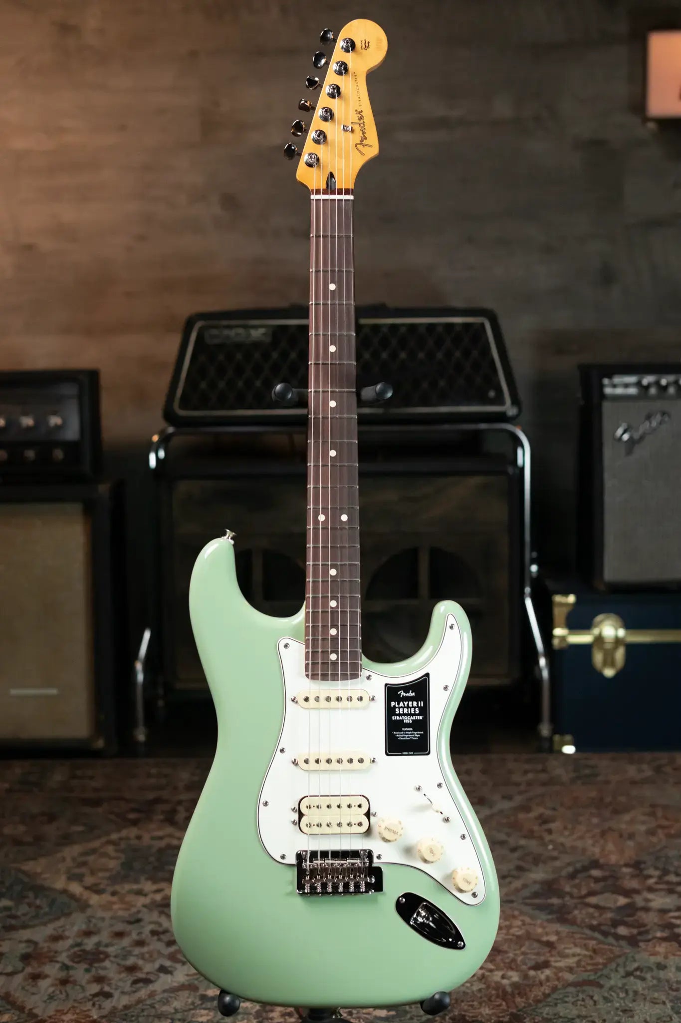 Fender Player II Stratocaster HSS Rosewood Fingerboard - Birch Green