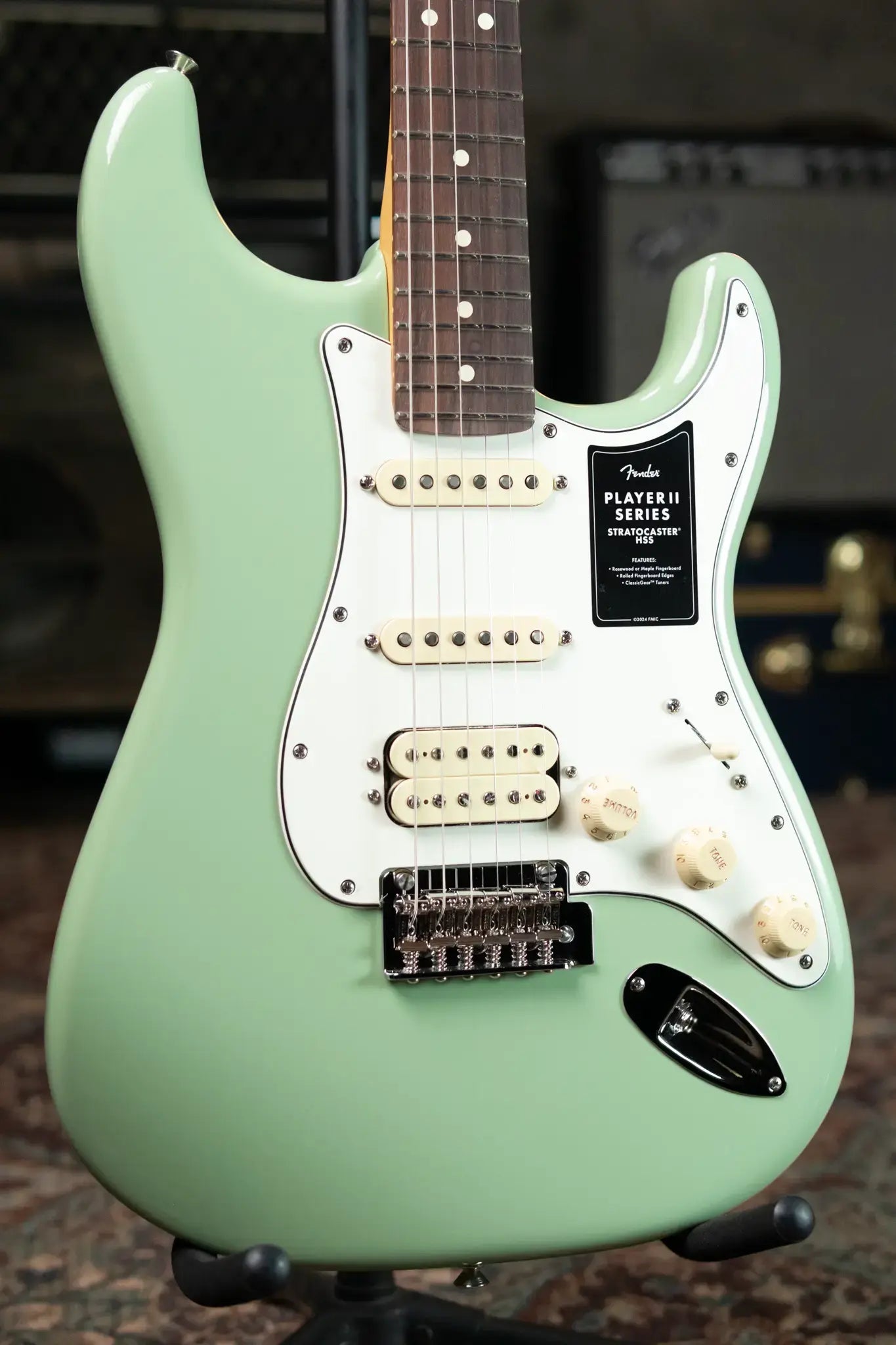 Fender Player II Stratocaster HSS Rosewood Fingerboard - Birch Green