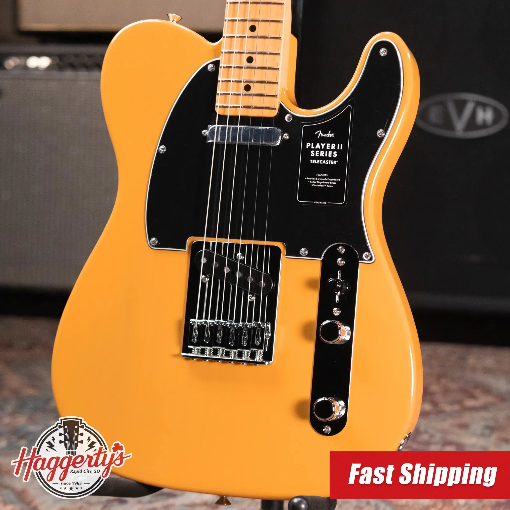 Fender Player II Telecaster Electric Guitar -  Butterscotch Blonde