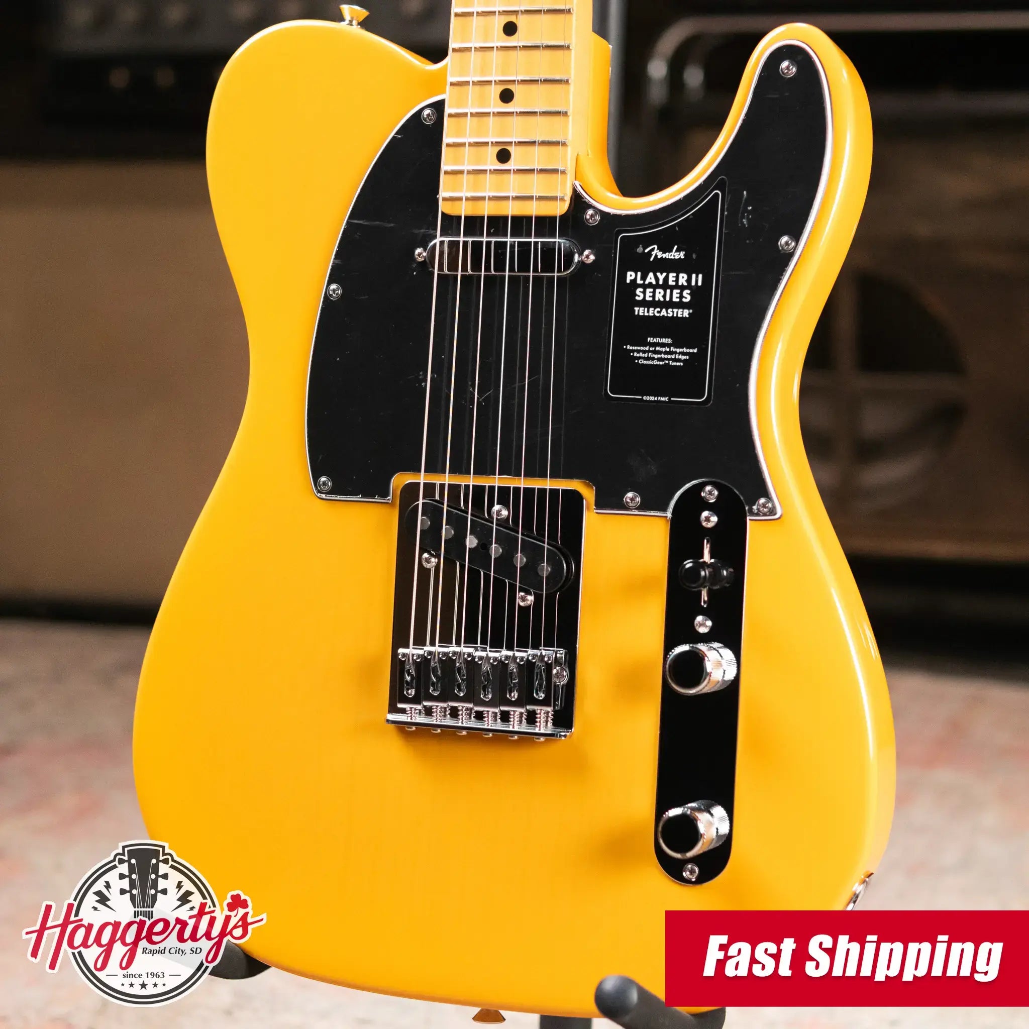 Fender Player II Telecaster Electric Guitar - Butterscotch Blonde