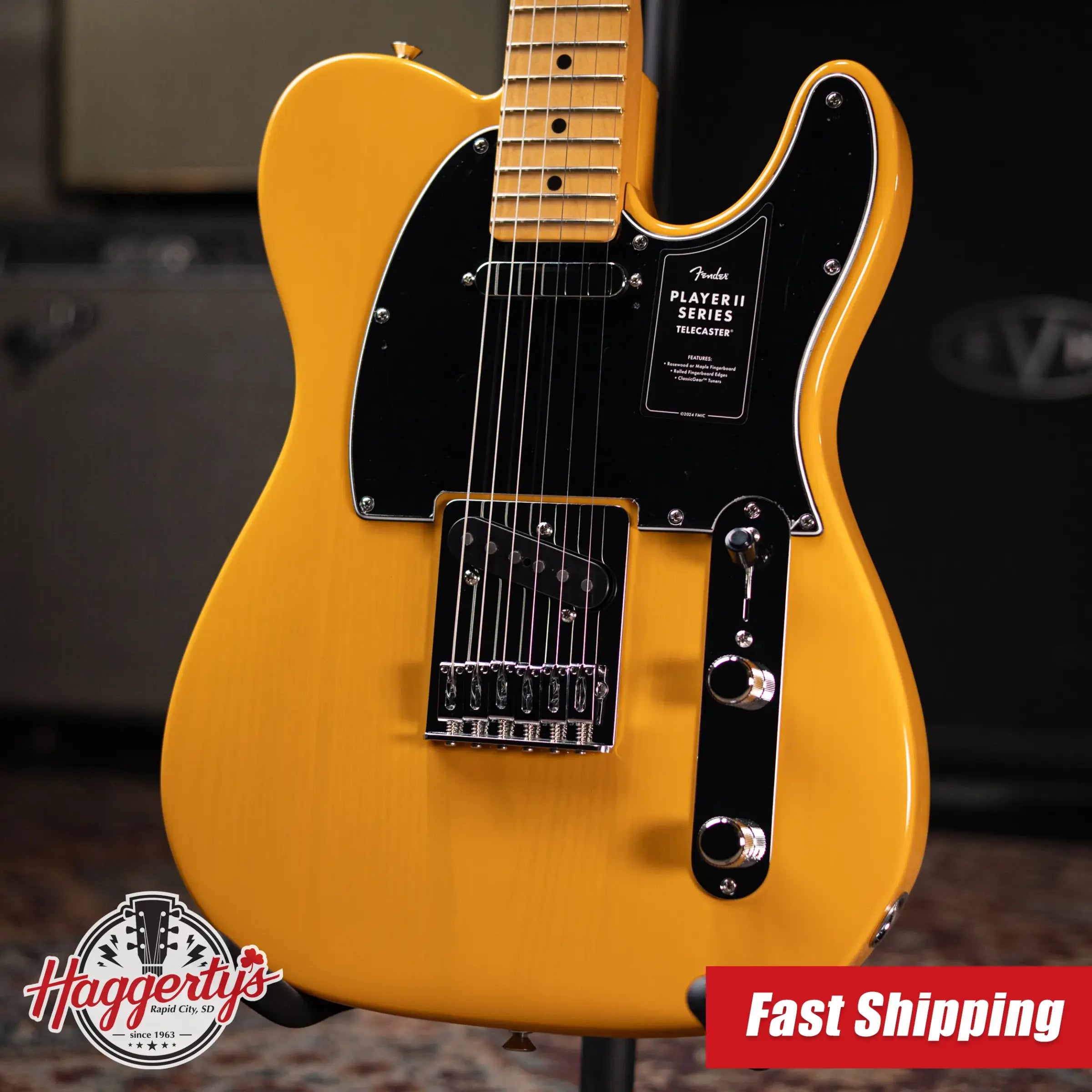 Fender Player II Telecaster Electric Guitar - Butterscotch Blonde