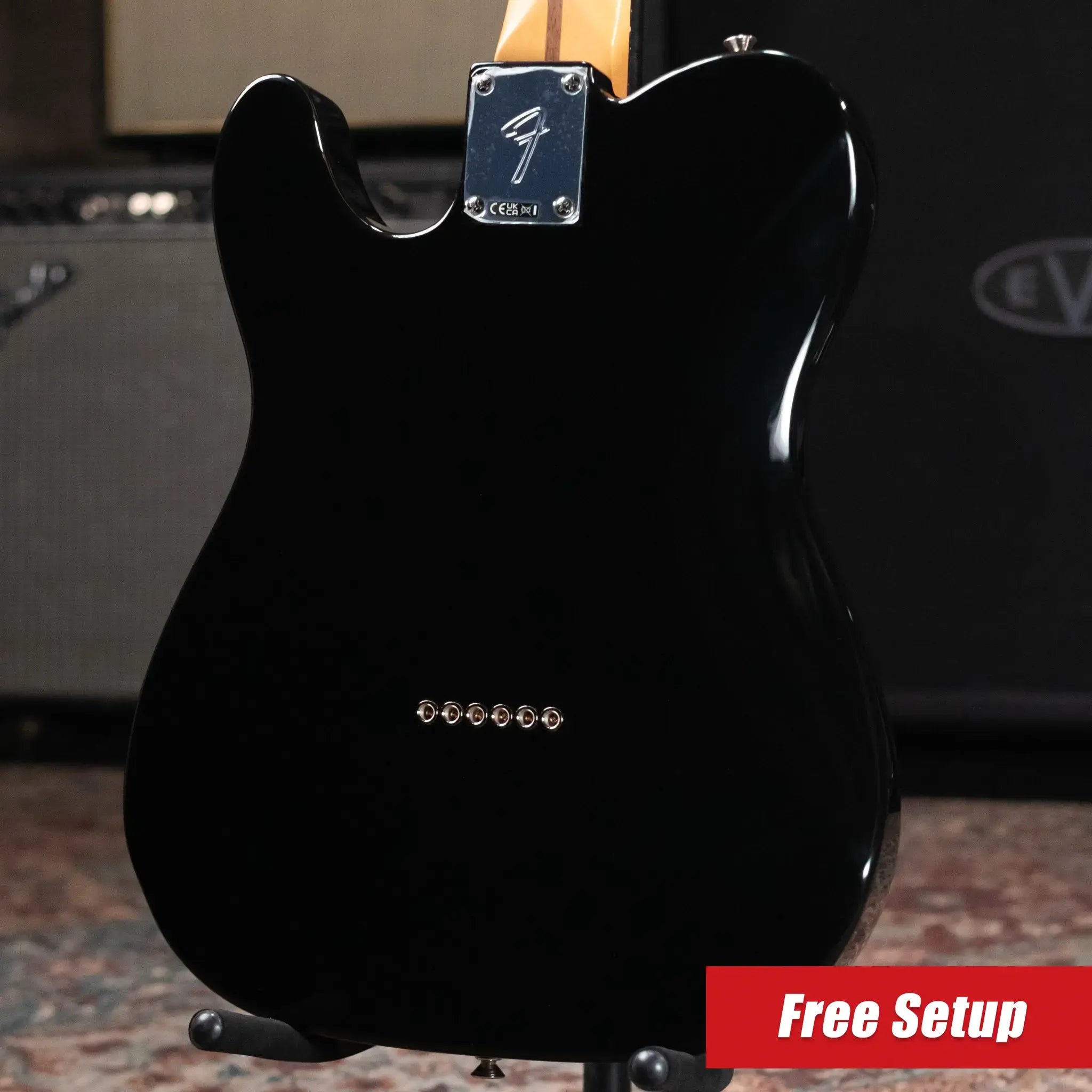 Fender Player II Telecaster HH Electric Guitar - Black