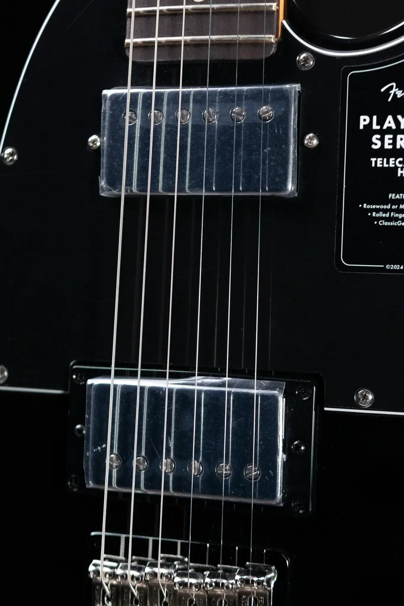 Fender Player II Telecaster HH Electric Guitar - Black
