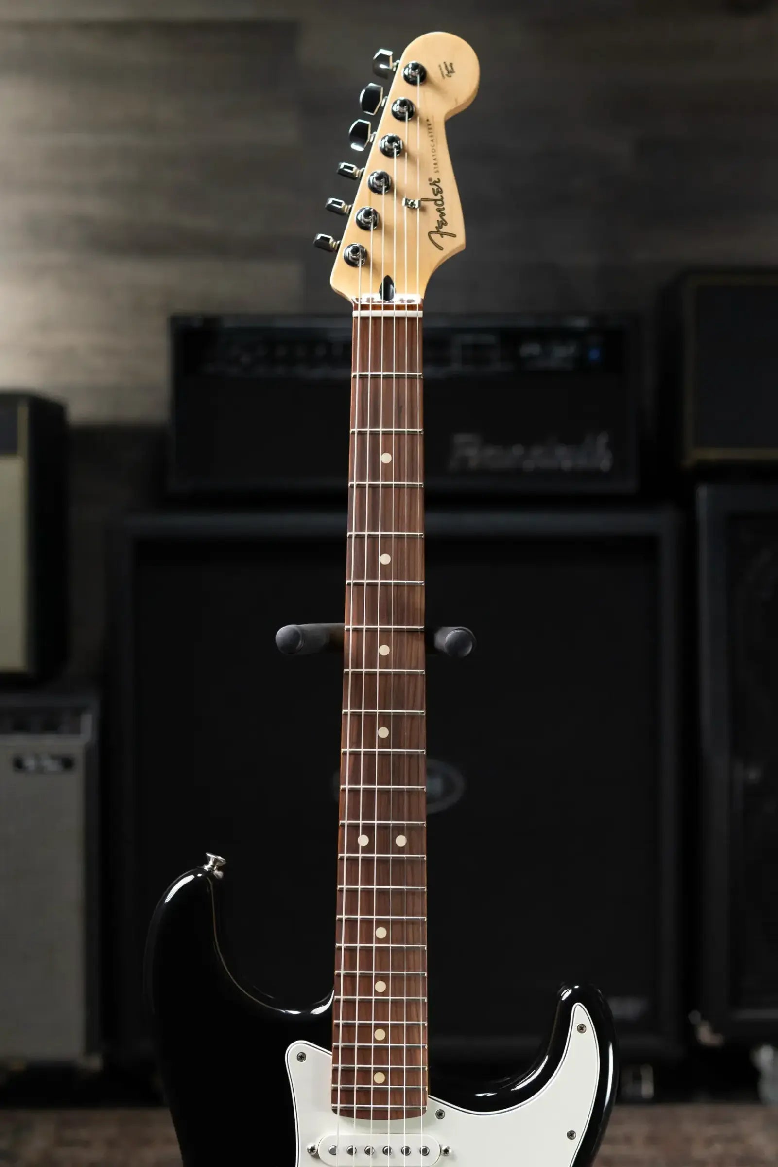 Fender Player Stratocaster Electric Guitar - Black with Hardshell Case - Used