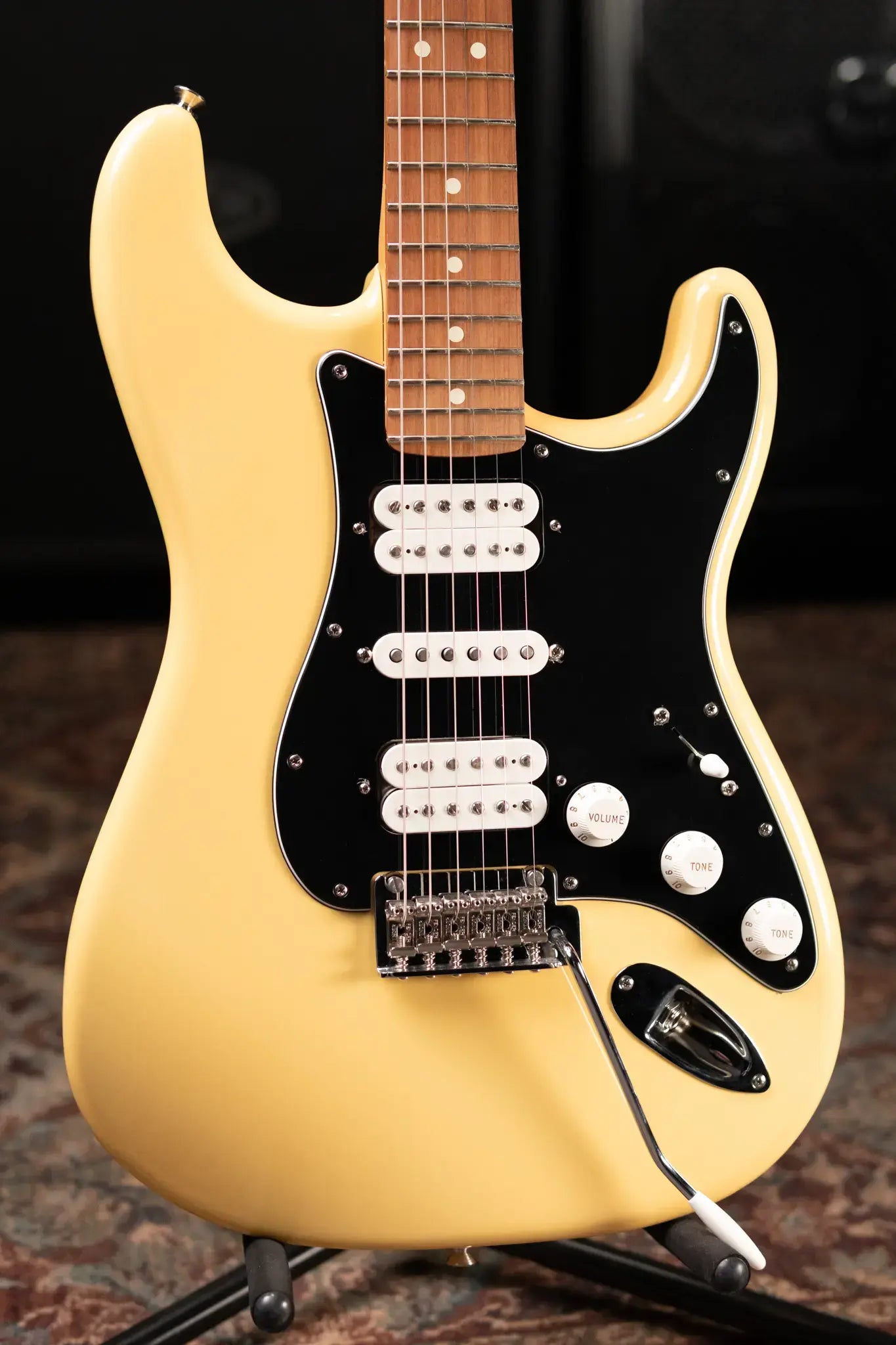 Fender Player Stratocaster HSH Electric Guitar, Buttercream w/ Gig Bag - Used
