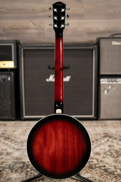 Fender Rustler 6-String Banjo with Hardshell Case - 3-Color Sunburst - Used