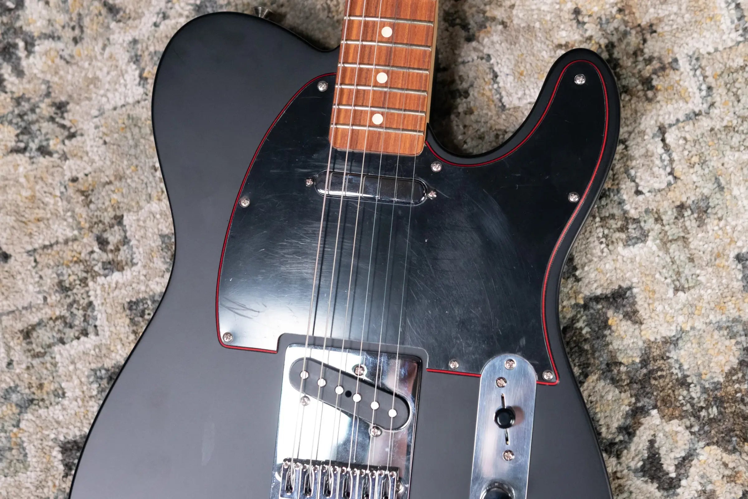 Fender Special Edition Noir Telecaster Electric Guitar - Satin Black with Gig Bag - Used