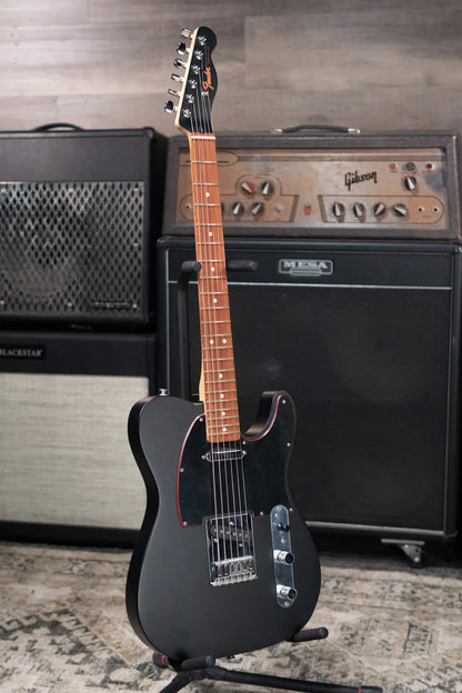 Fender Special Edition Noir Telecaster Electric Guitar - Satin Black with Gig Bag - Used