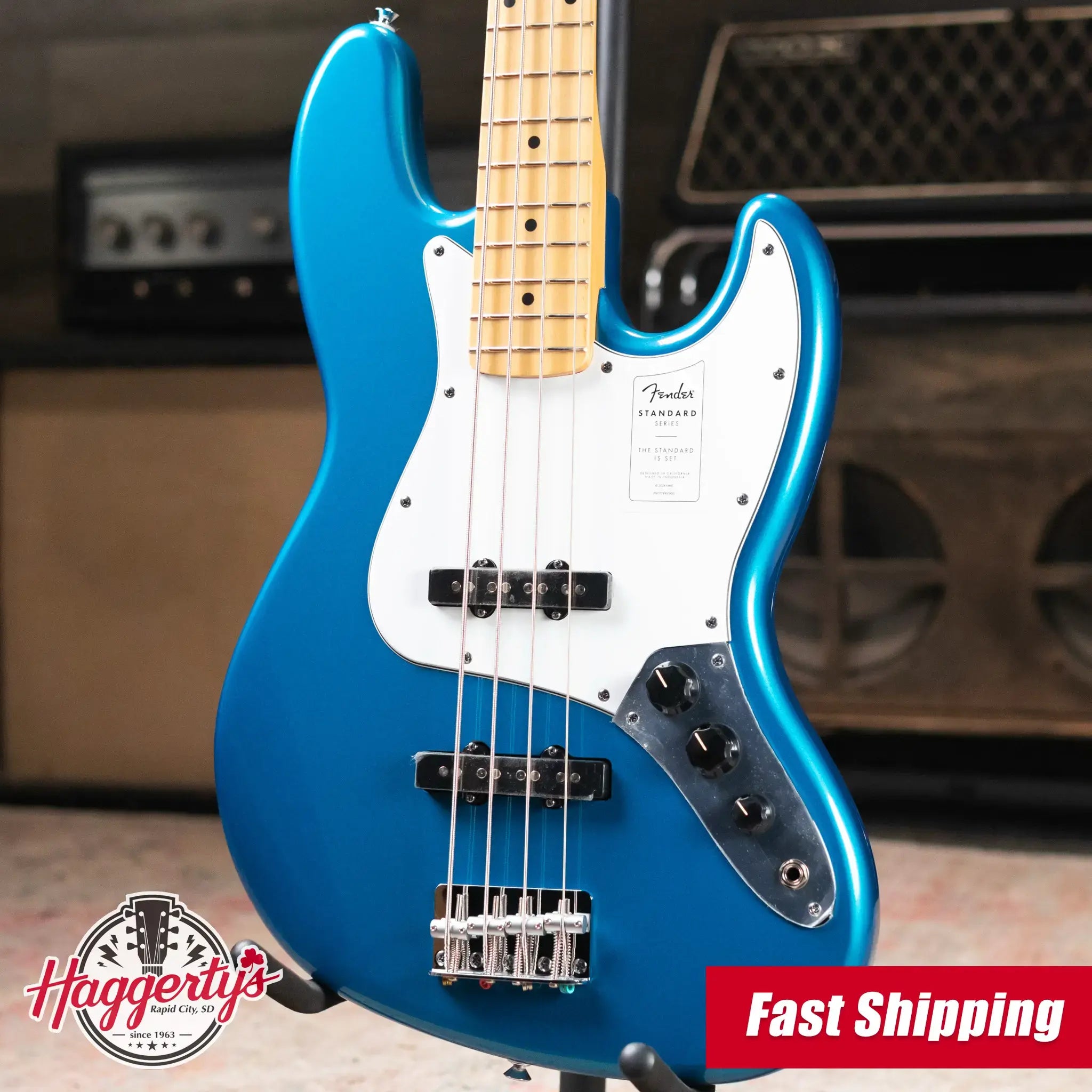 Fender Standard Jazz Bass - Aqua Marine Metallic