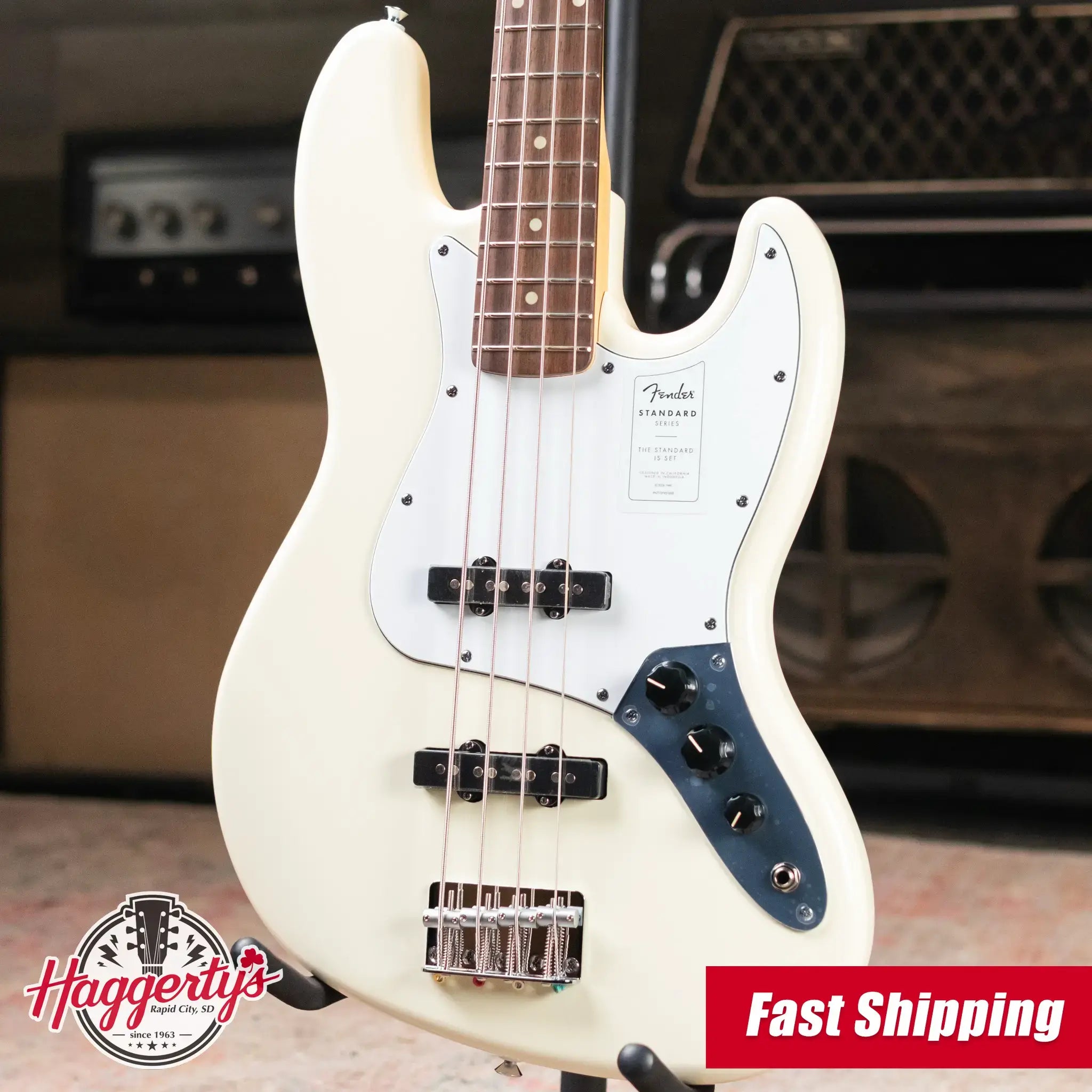 Fender Standard Jazz Bass - Olympic White