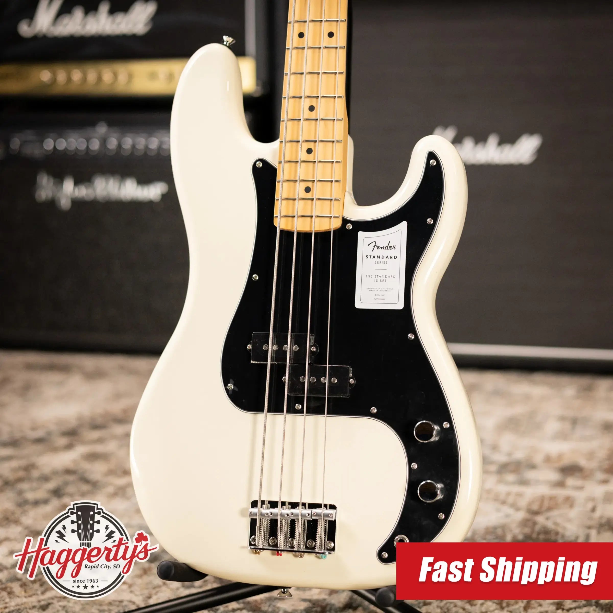 Fender Standard Precision Bass - Olympic White