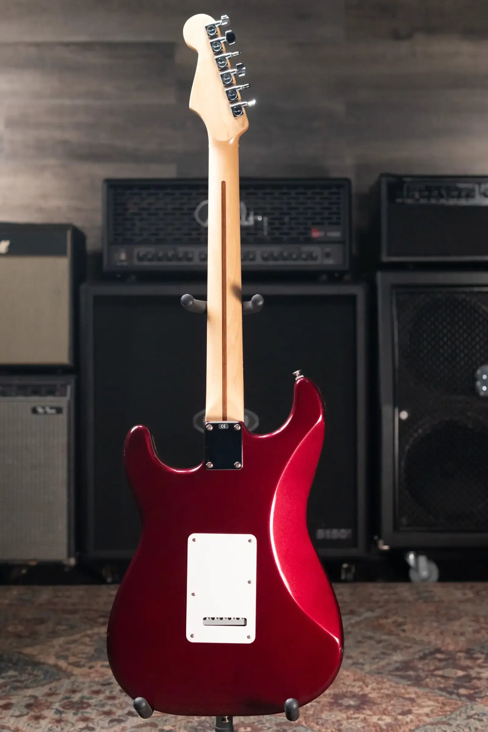 Fender Standard Stratocaster HSS Midnight Wine with Gig Bag - Used