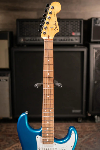 Fender Standard Stratocaster Electric Guitar - Aqua Marine Metallic - Demo