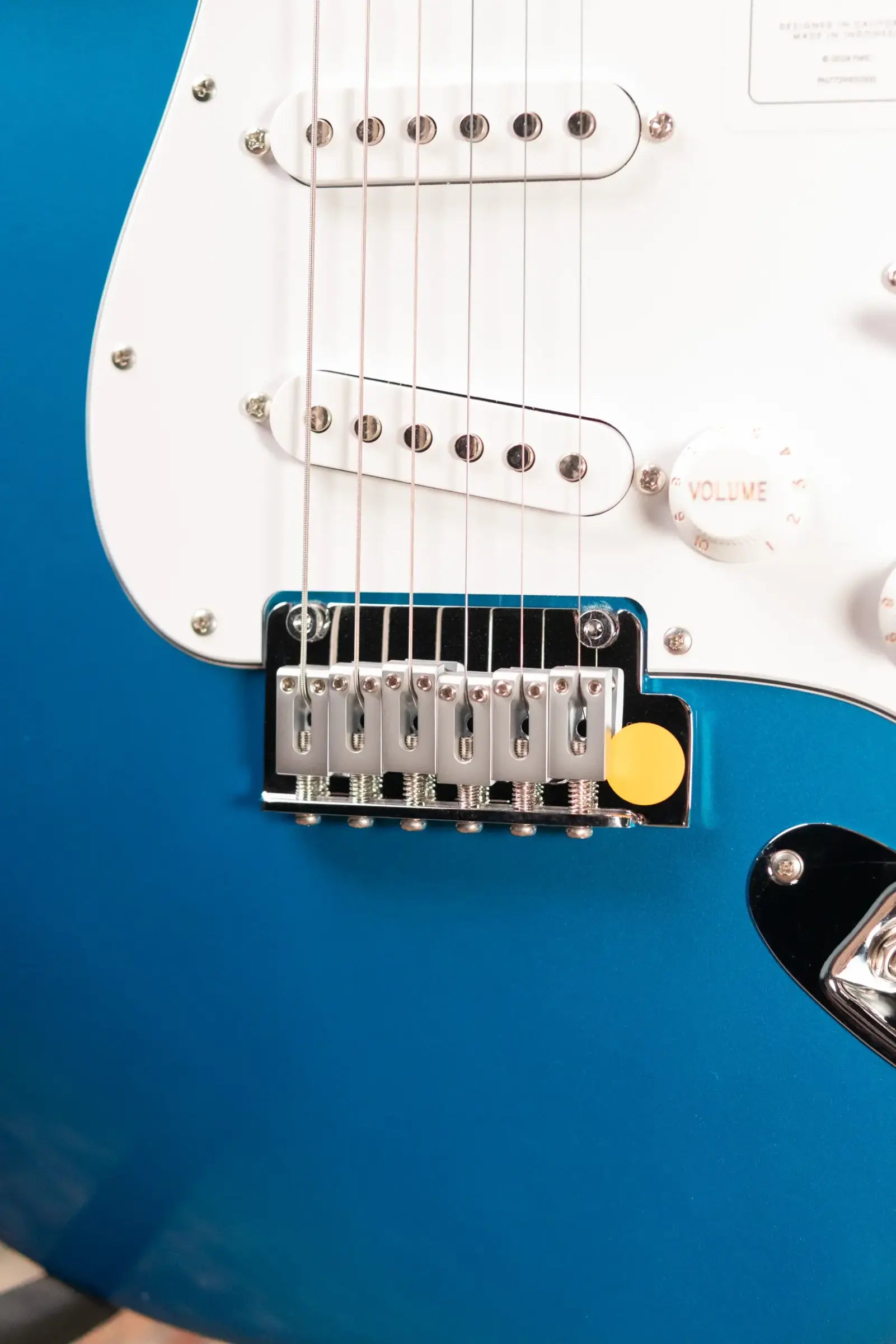 Fender Standard Stratocaster Electric Guitar - Aqua Marine Metallic