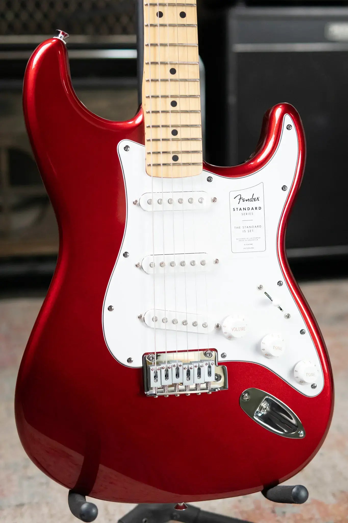 Fender Standard Stratocaster Electric Guitar - Candy Cola