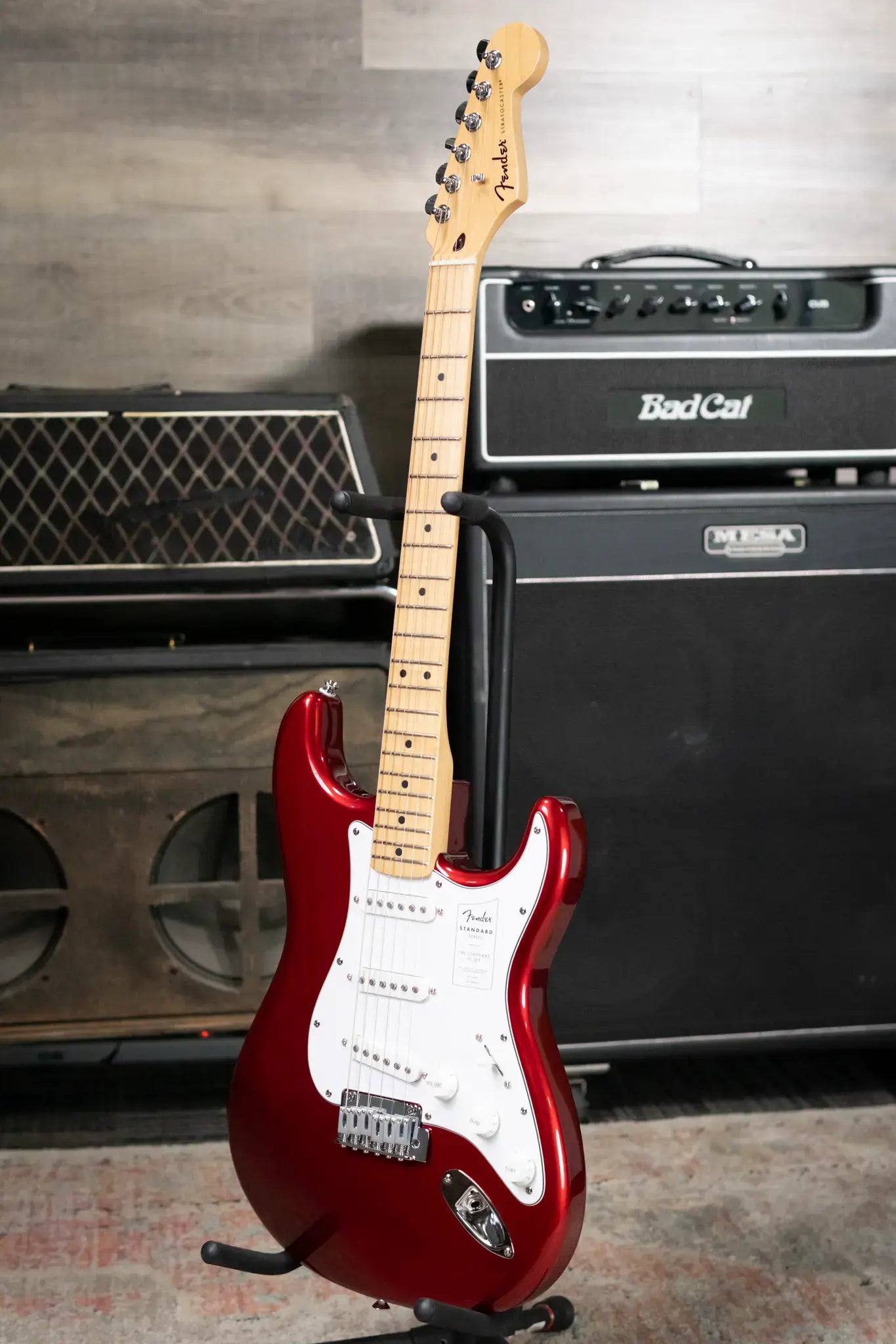 Fender Standard Stratocaster Electric Guitar - Candy Cola