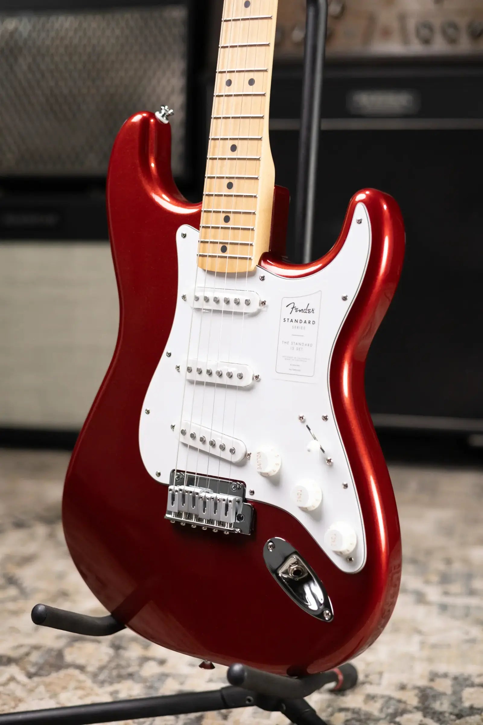 Fender Standard Stratocaster Electric Guitar - Candy Cola