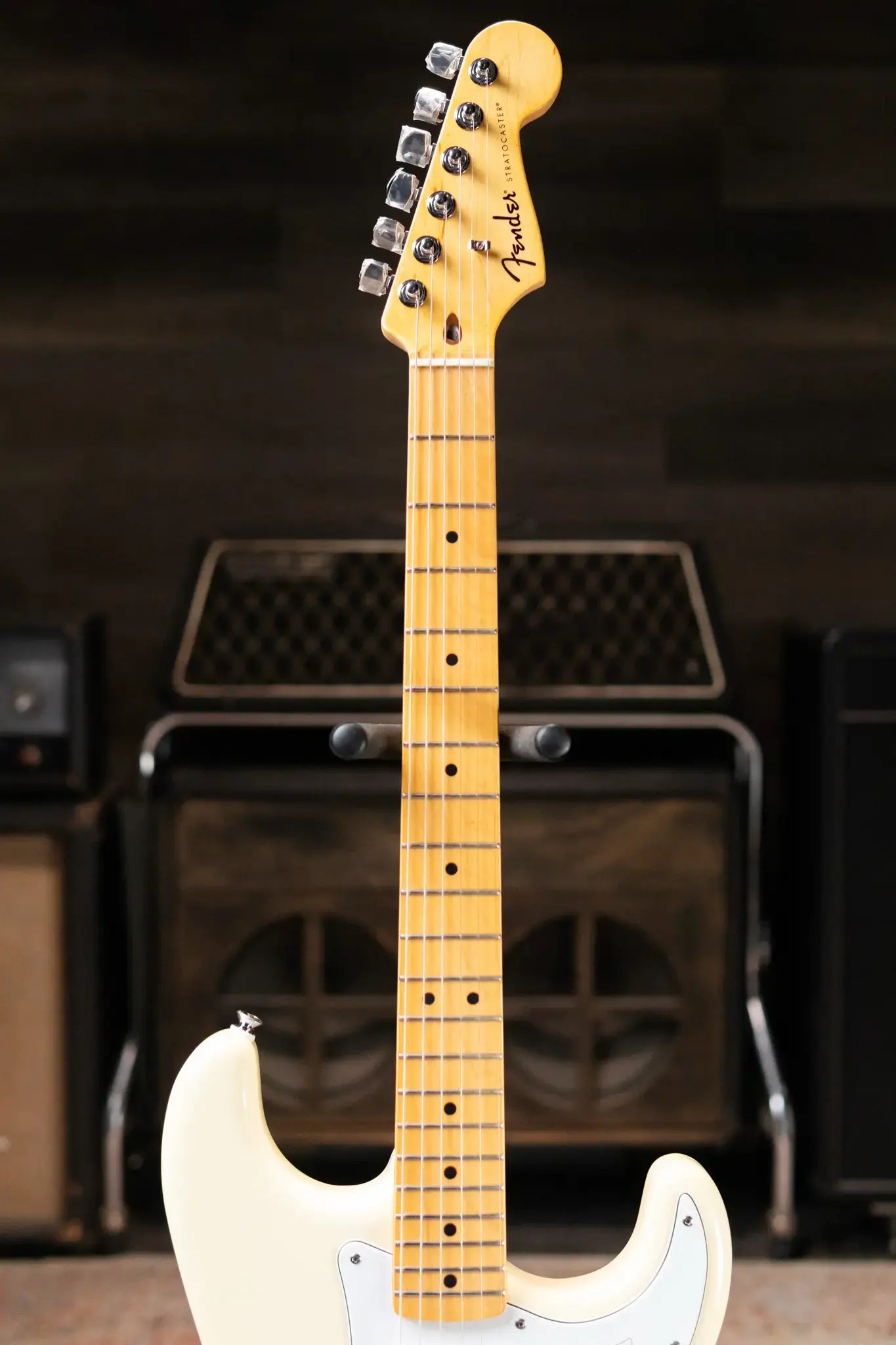 Fender Standard Stratocaster Electric Guitar - Olympic White