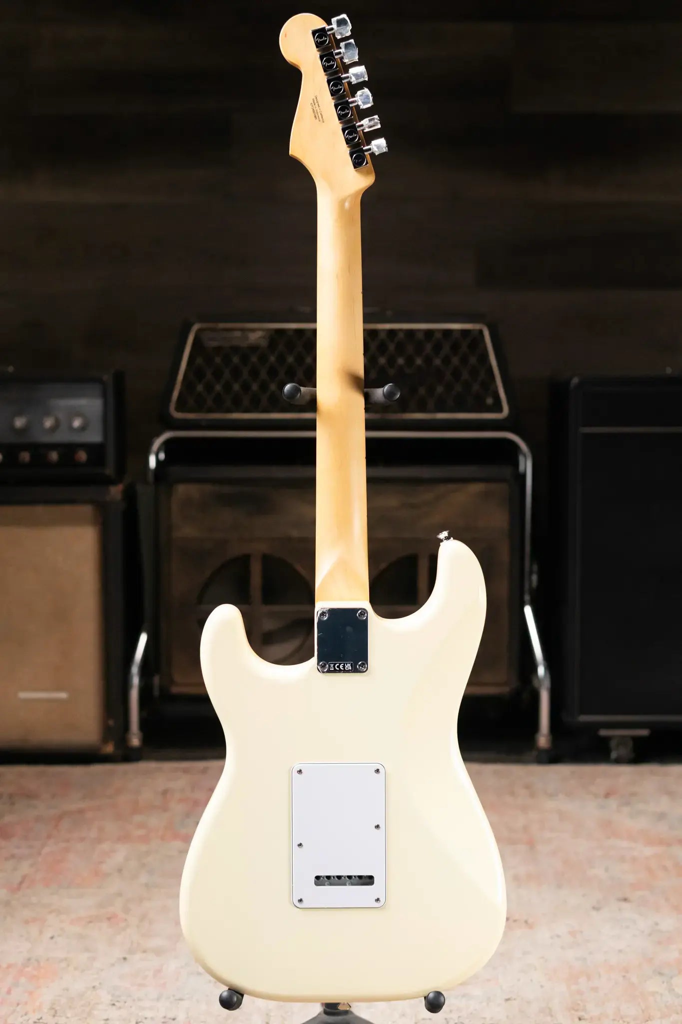 Fender Standard Stratocaster Electric Guitar - Olympic White