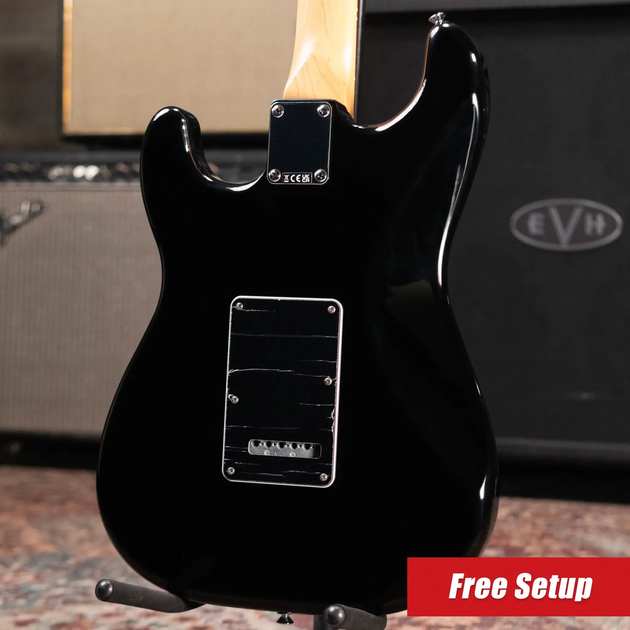 Fender Standard Stratocaster HSS Electric Guitar - Black