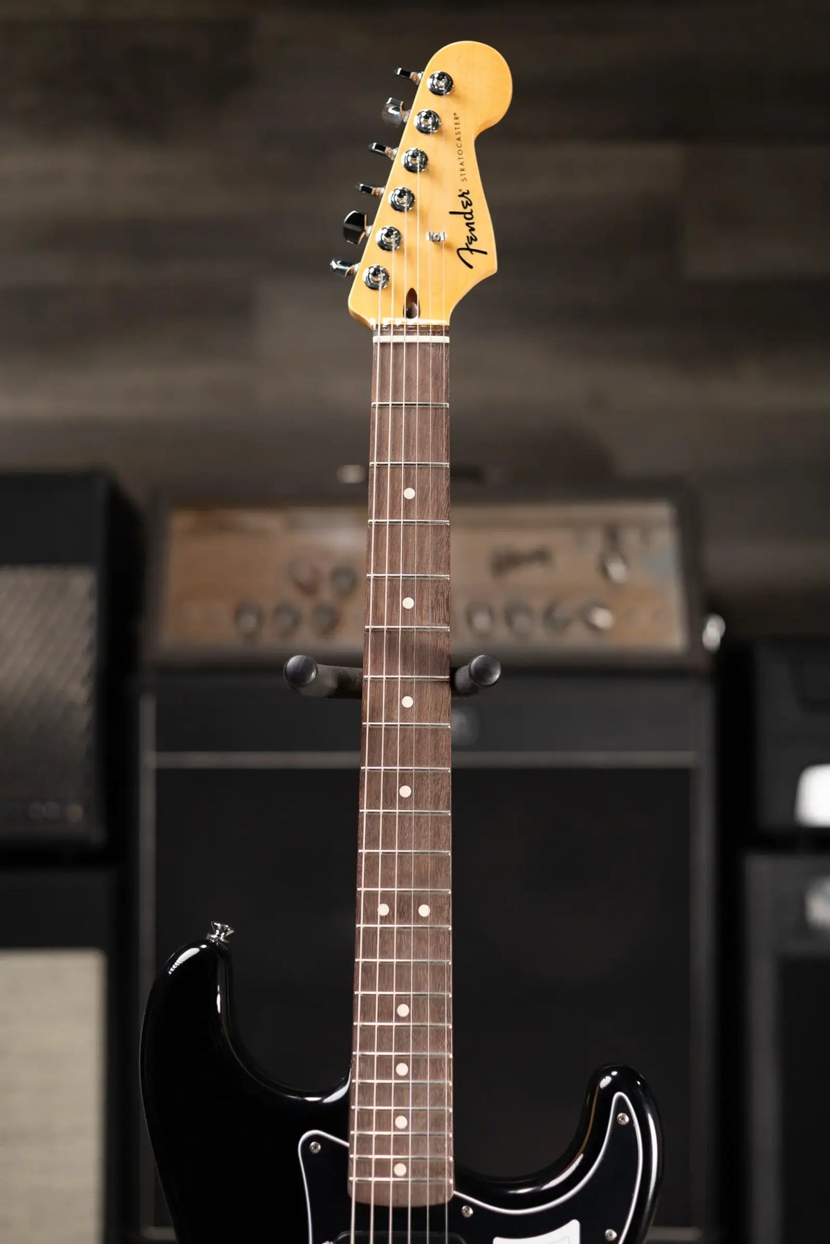 Fender Standard Stratocaster HSS Electric Guitar - Black