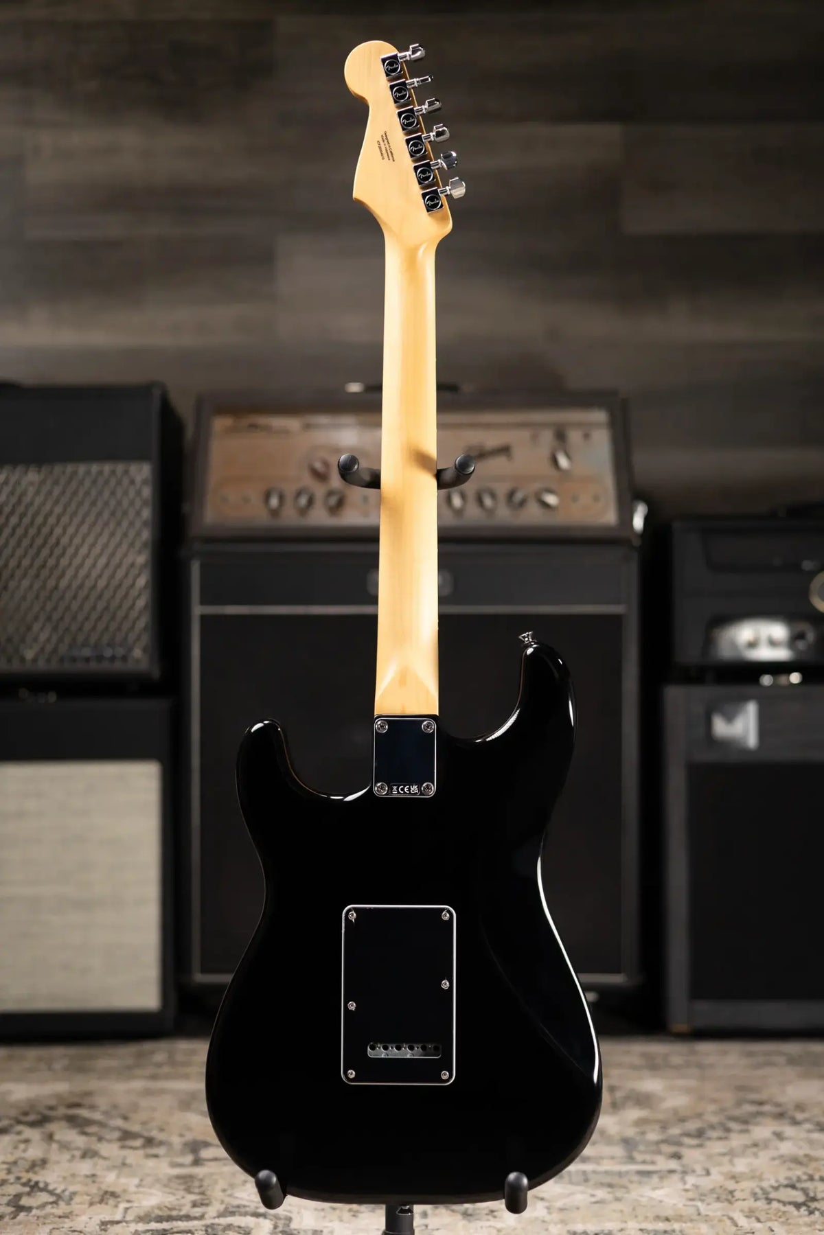Fender Standard Stratocaster HSS Electric Guitar - Black