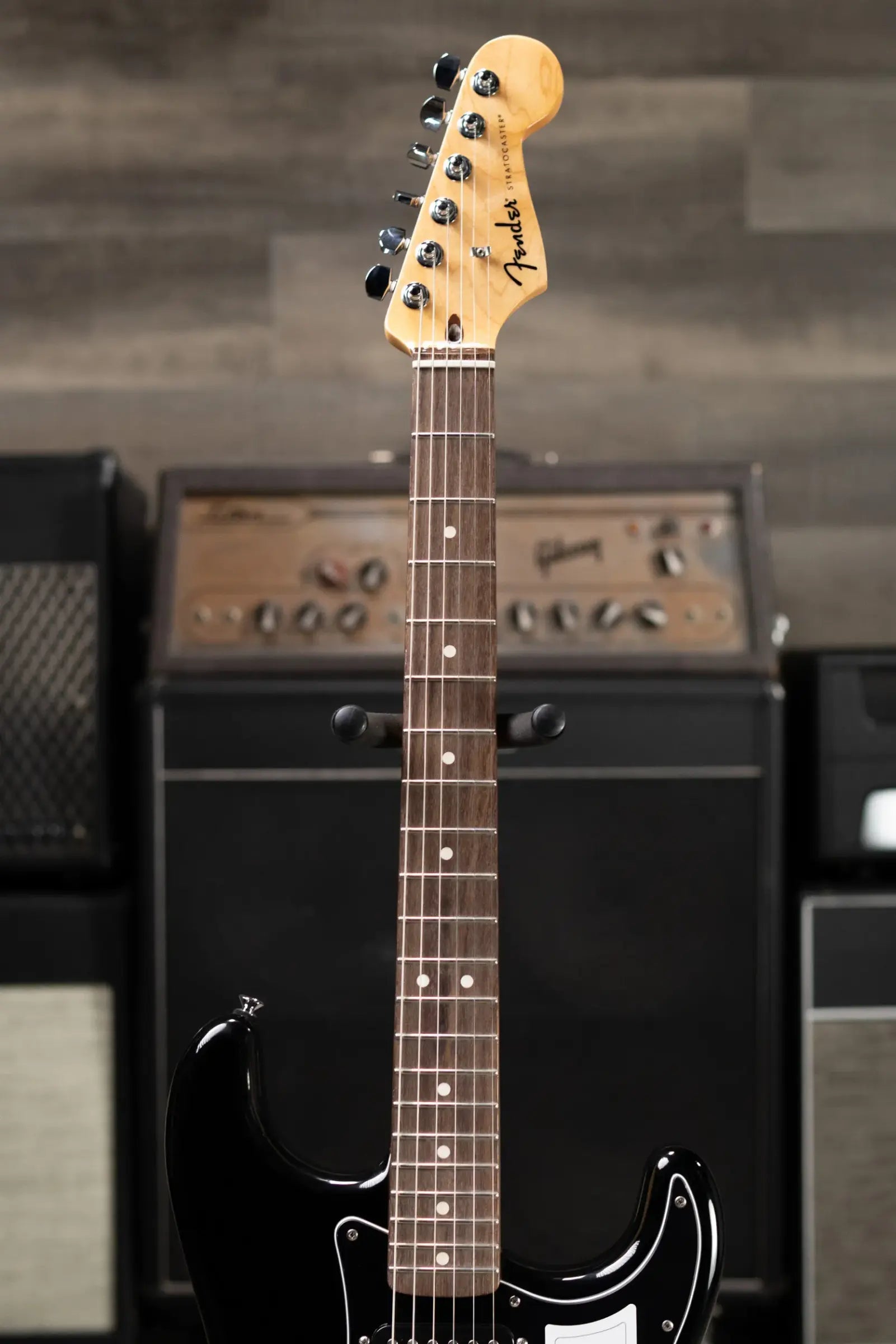 Fender Standard Stratocaster HSS Electric Guitar - Black