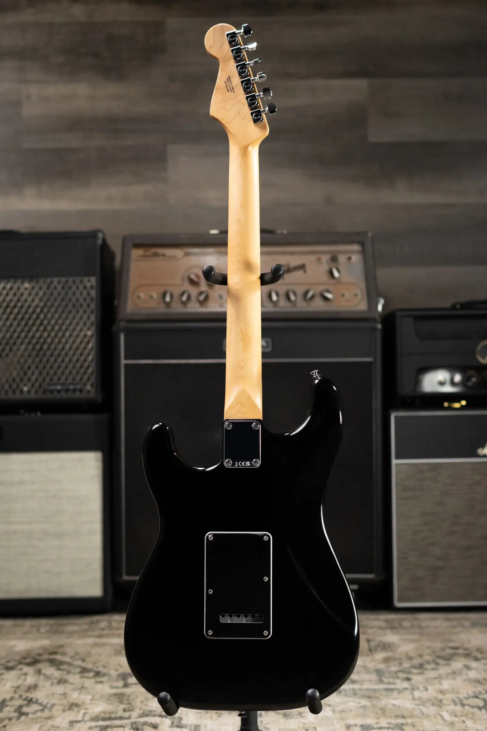 Fender Standard Stratocaster HSS Electric Guitar - Black