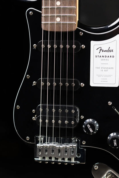 Fender Standard Stratocaster HSS Electric Guitar - Black