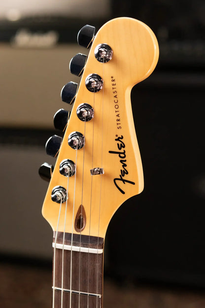 Fender Standard Stratocaster HSS, Laurel Fingerboard, Black Pickguard Electric Guitar - Black
