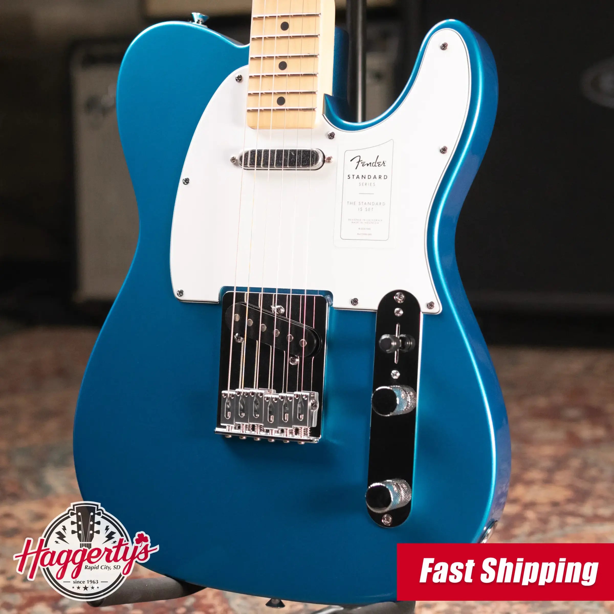 Fender Standard Telecaster Electric Guitar - Aqua Marine Metallic