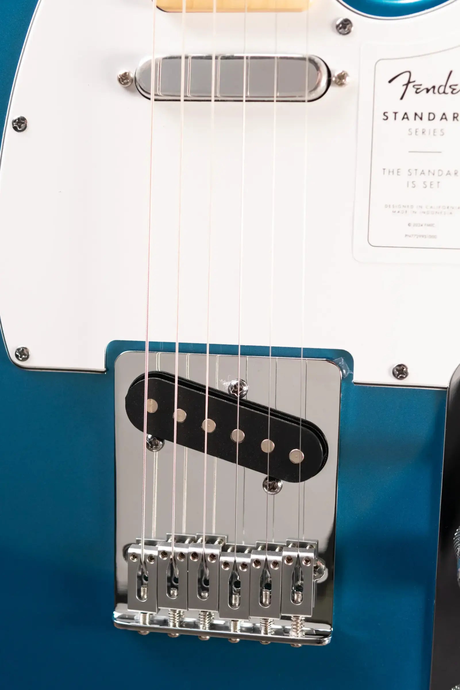 Fender Standard Telecaster Electric Guitar - Aqua Marine Metallic