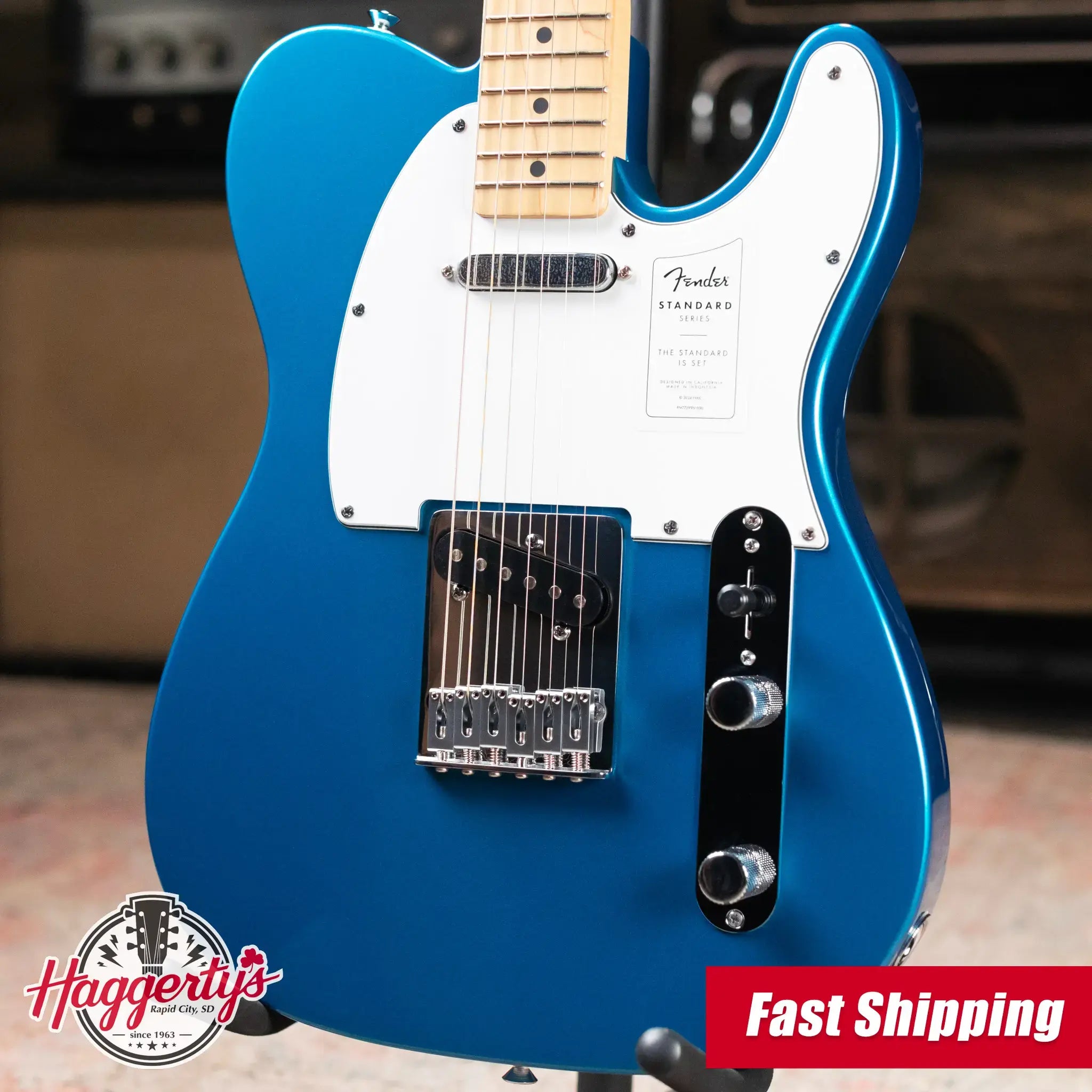 Fender Standard Telecaster Electric Guitar - Aqua Marine Metallic